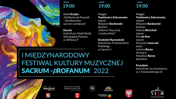 I International Festival of Music Culture Sacrum - Profanum 2022